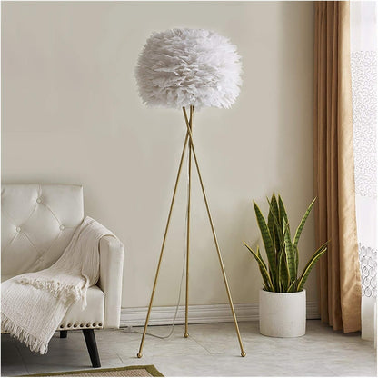 LAMPADAIRE MIZZORO EN PLUME