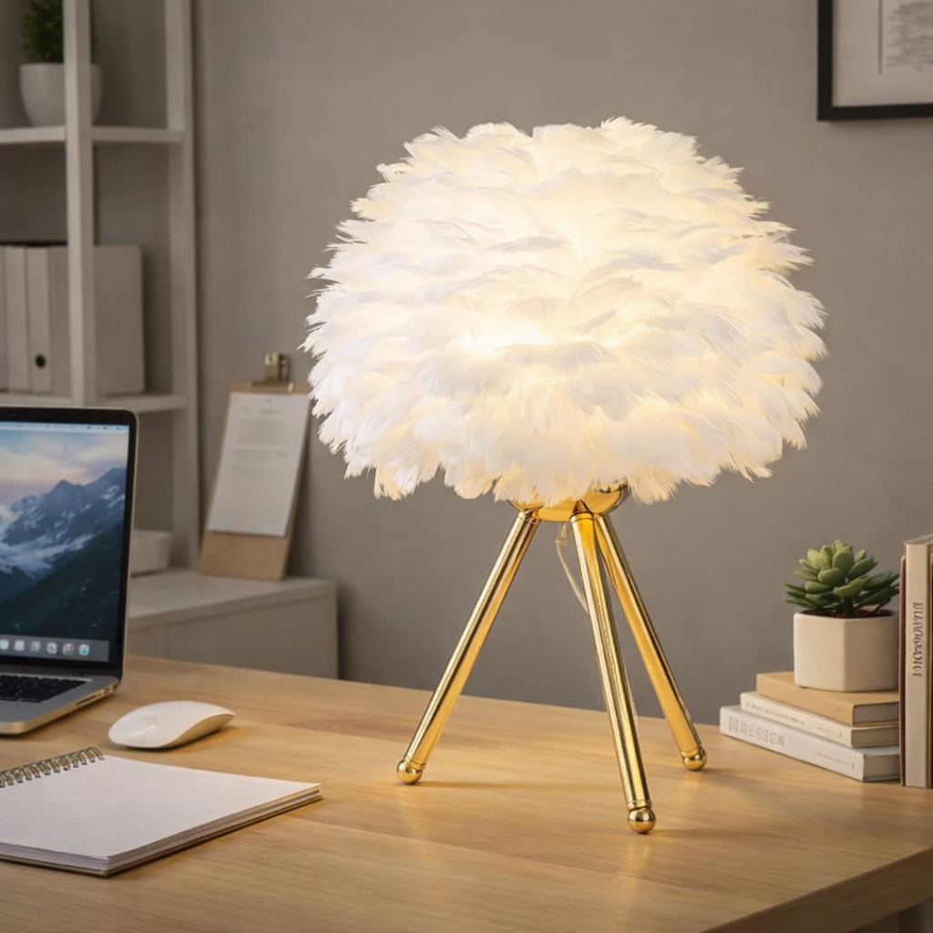 LAMPE DE PLULME
