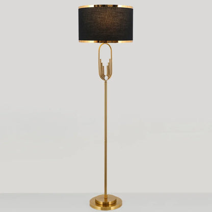 Nordic Metal Light Luxury Floor Lamp Post-Modern Creative Living Room Study Floor Lamp Bedside Lamp Model Room Decorative Lamp