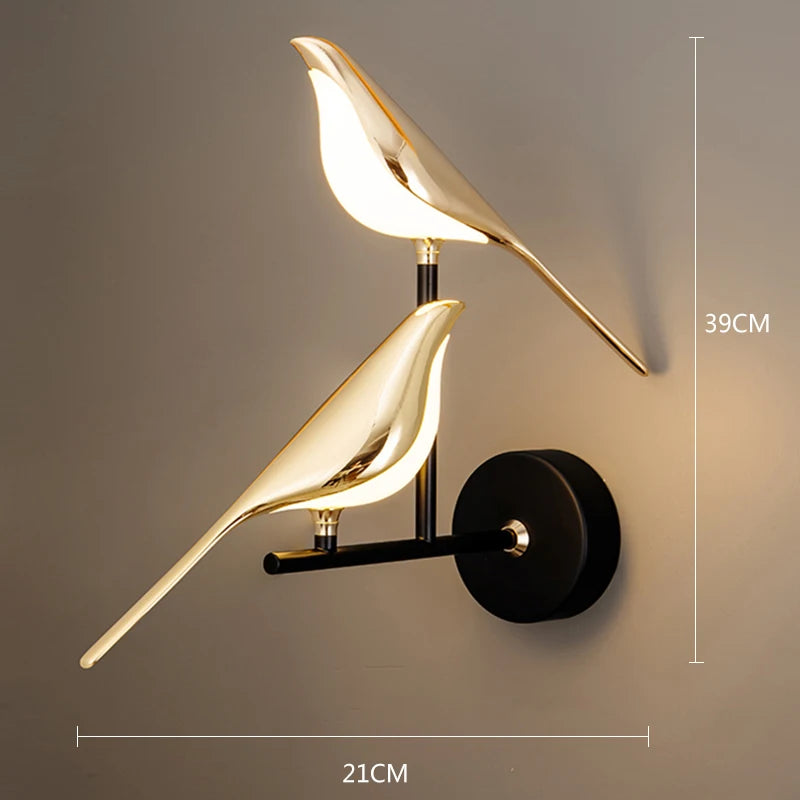 Nordic LED Wall Lamp Indoor Lighting For Home Living Room Bedside Touch Switch Single/Double Headed Wall Lights бра на стену ﻿