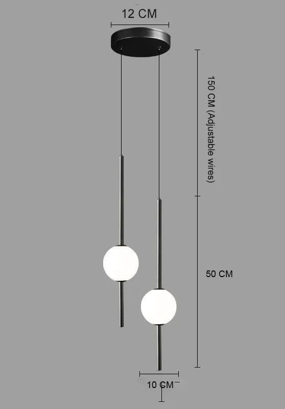 Nordic LED Pendant Lights Indoor Lighting Hanging Lamp for Home Bedside Living Room Decoration Dining Tables Aisle Modern Light