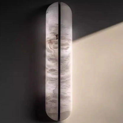 Italian alabaster wall light designer stylish wall lights for Bedroom bedside led reading light Hallway Decorative Lighting