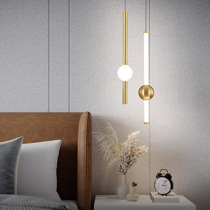 Nordic LED Pendant Lights Indoor Lighting Hanging Lamp for Home Bedside Living Room Decoration Dining Tables Aisle Modern Light