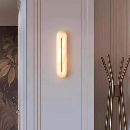 Italian alabaster wall light designer stylish wall lights for Bedroom bedside led reading light Hallway Decorative Lighting