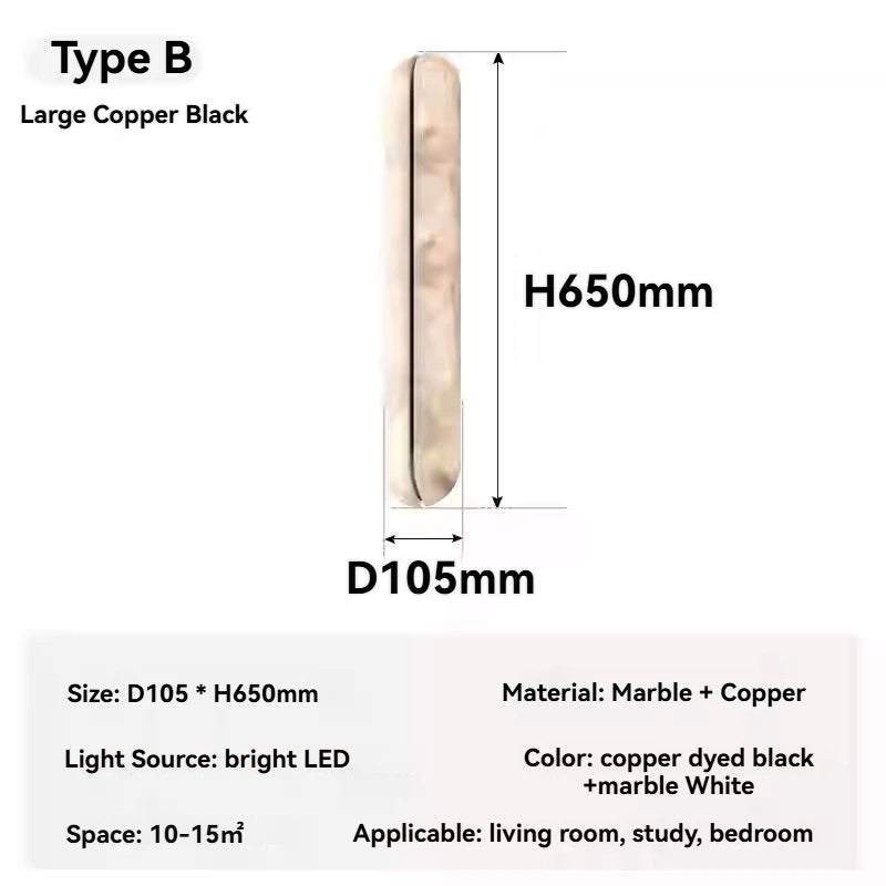 Italian alabaster wall light designer stylish wall lights for Bedroom bedside led reading light Hallway Decorative Lighting