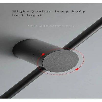 Nordic long wall lights Art Design Minimalist small wall lights Modern up and down lights Living Room Luxury art deco wall light