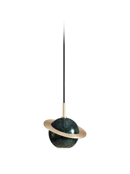 Nordic Designer LED Pendant Light Marble Lanet Modeling Hanging Lamps Children’s Room Bedside Homestay Home Decor Art Chandelier