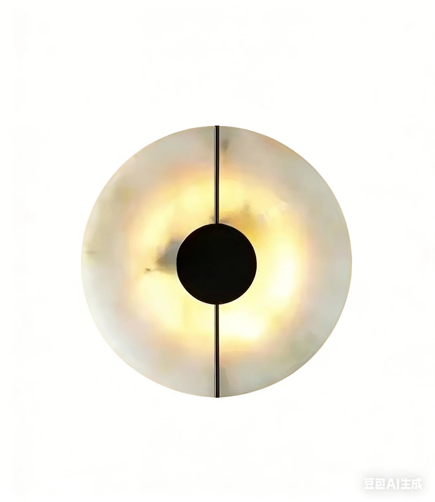 Modern Luxury Creative Marble Wall Light - Alabaster Marble Wall Sconce for Bedroom Bedside Living Room Aisle Indoor Decor