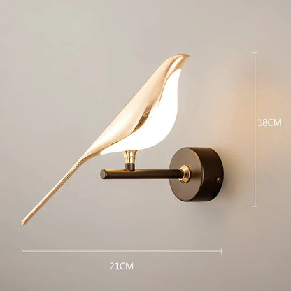 Nordic LED Wall Lamp Indoor Lighting For Home Living Room Bedside Touch Switch Single/Double Headed Wall Lights бра на стену ﻿