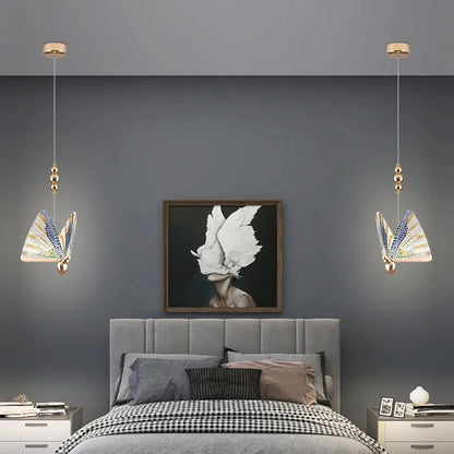 Interior LED Chandelier Lamps Suspended Hanging Lighting Fixtures for Foyer Dinning Room AC85-265V Nordic LED Pendant Lighting