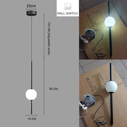 Nordic LED Pendant Lights Indoor Lighting Hanging Lamp for Home Bedside Living Room Decoration Dining Tables Aisle Modern Light