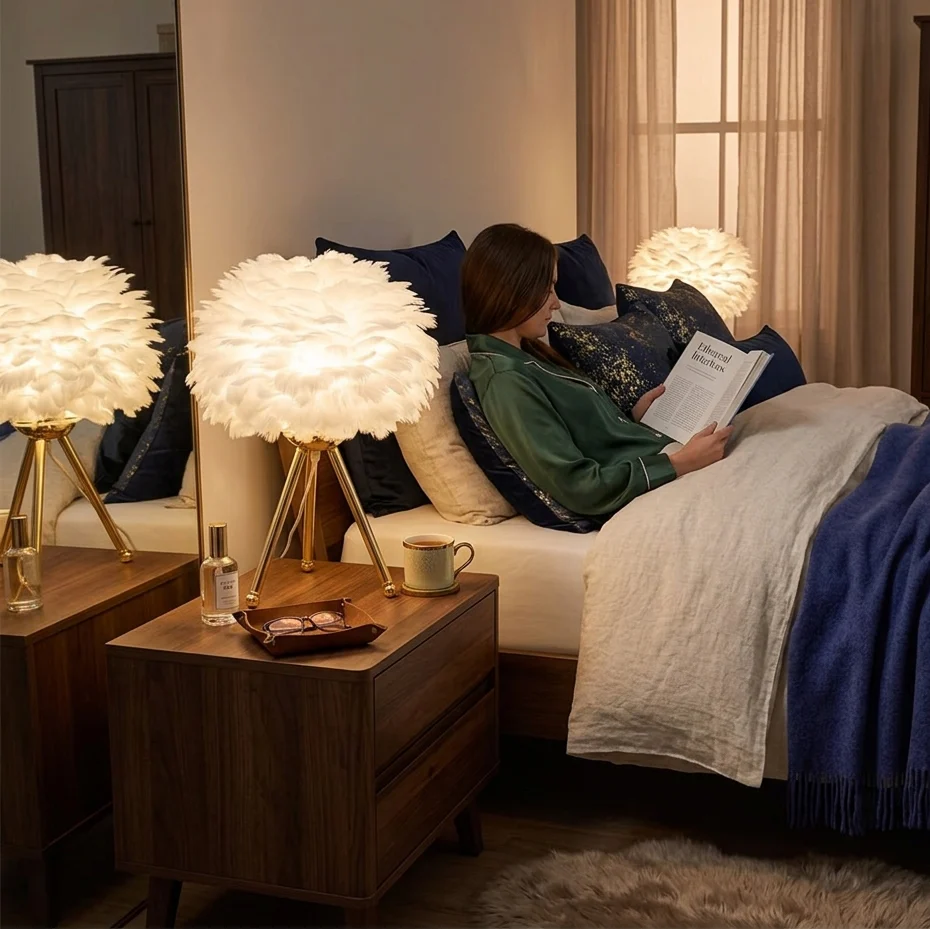 LAMPE DE PLULME