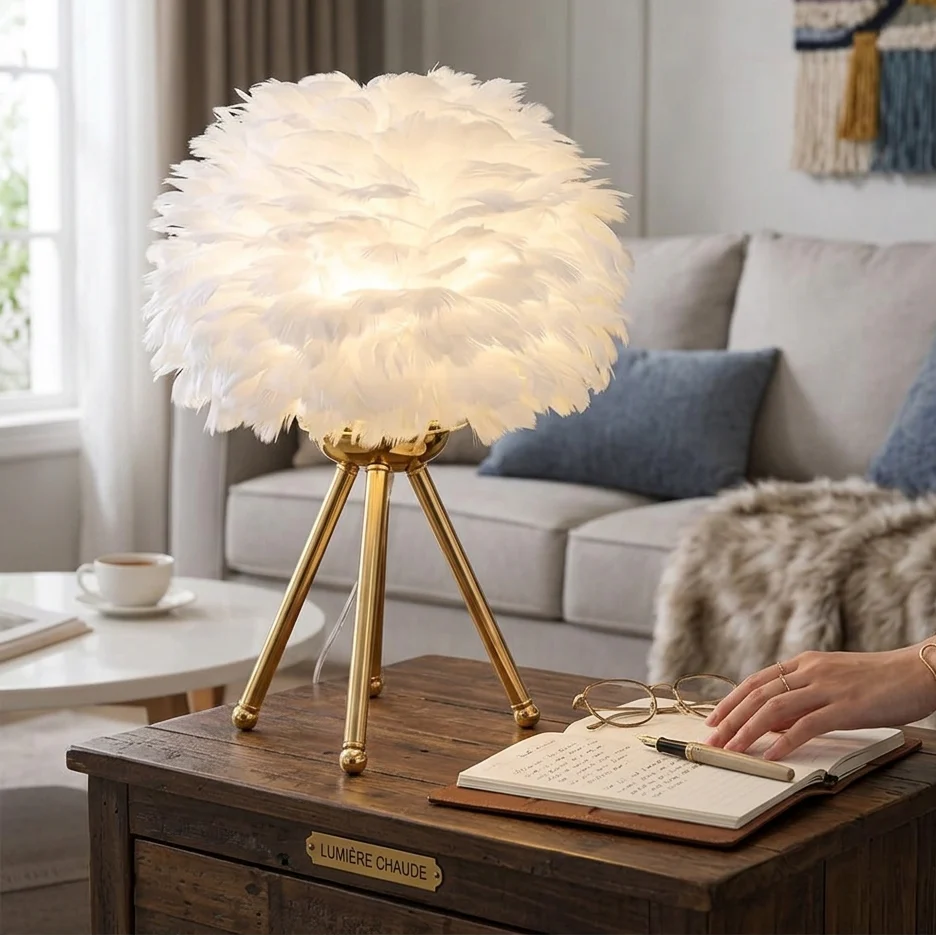 LAMPE DE PLULME